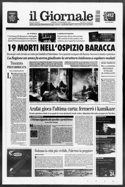 Il giornale del lunedi